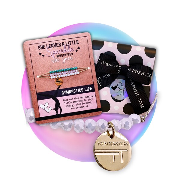 Gymnastics Jewelry Etsy