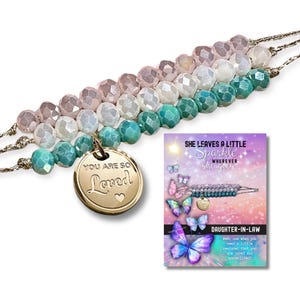 Geschenk für Schwiegertochter / Schwiegertochter Armband - hypoallergen und widerstandsfähig