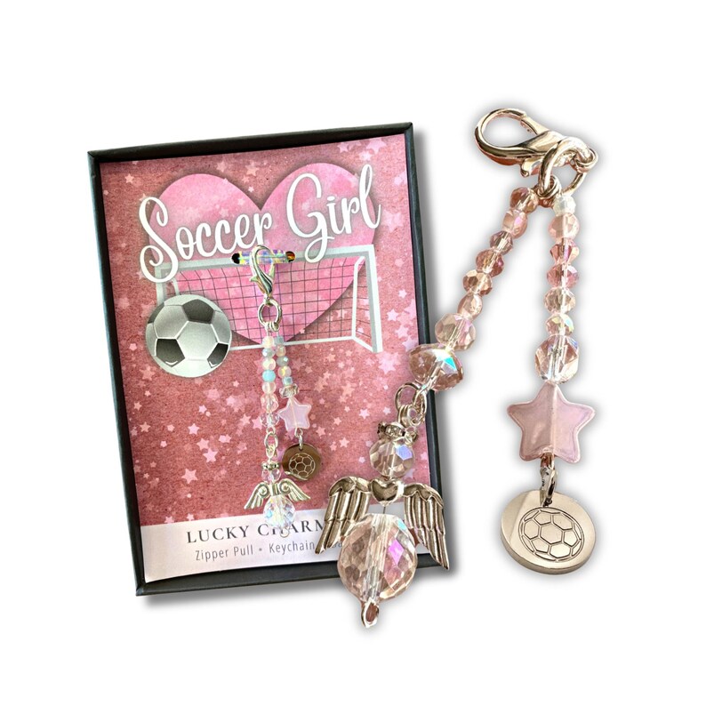 Soccer Charm Bag Clip Soccer Team Banquet Holiday Gift Etsy