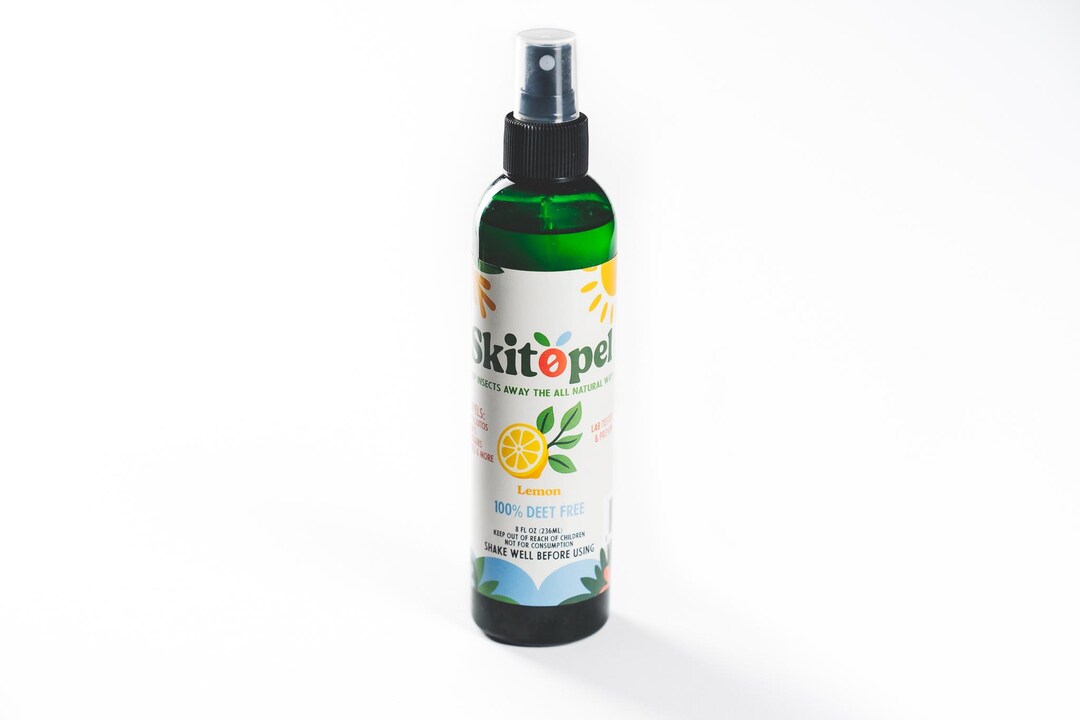 Natürliches Zitronen-Insektenschutzspray, DEET-frei, 237 ml