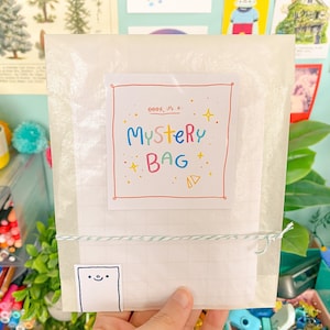 Mystery Bag - Stickers/Sticker Sheet/Art Print Pack (Grade B, Oopsie Grab Blind Bag)