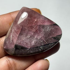 Toermalijn edelsteen van AAA-kwaliteit, natuurlijke toermalijn, natuurlijke roze toermalijn, roze toermalijn cabochon, bio kleur toermalijn cabochon