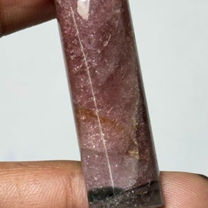 Pedra preciosa de turmalina de qualidade AAA, turmalina natural, turmalina rosa natural, cabochão de turmalina rosa, cabochão de turmalina biocolor