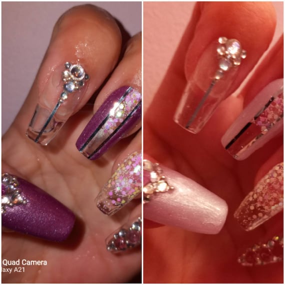Lilac Fantasy - Outlined Nail Wraps | Outlined