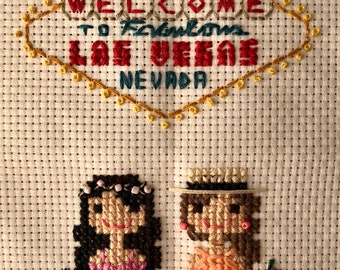 Cross stitch Family portrait