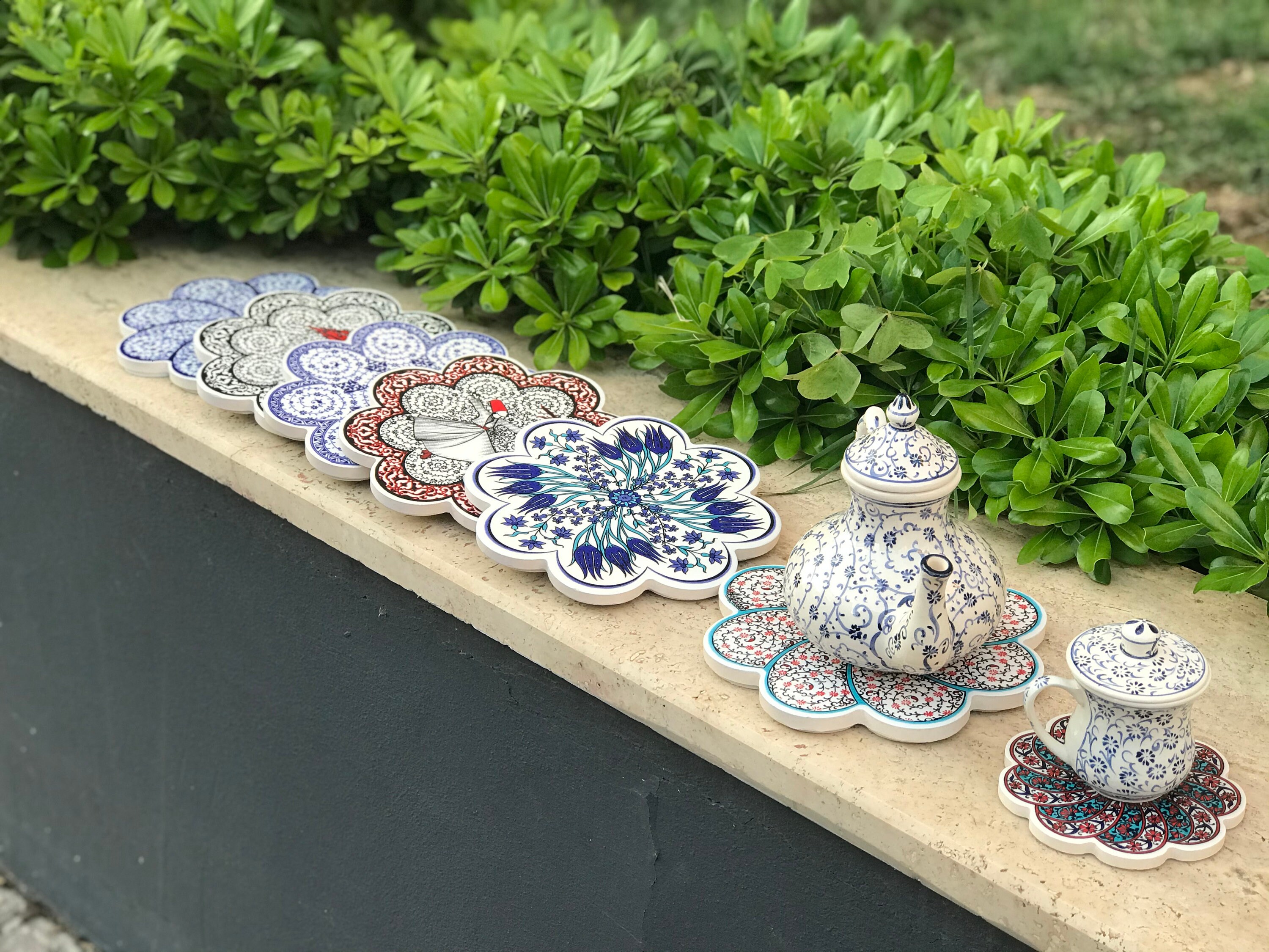 Ceramic Trivets Handmade Ceramic Trivets Hot Plate Trivet Etsy