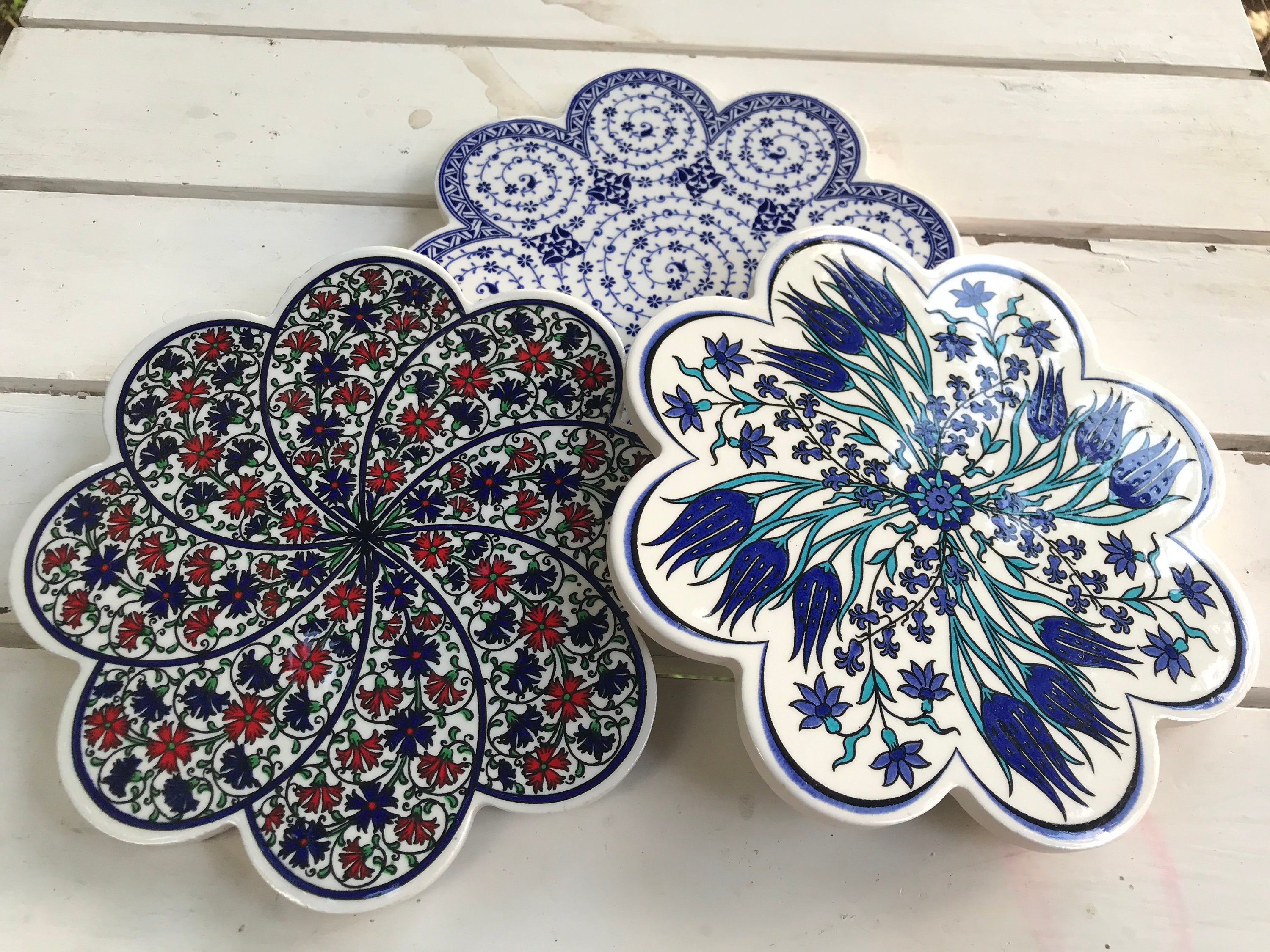 Ceramic Trivets Handmade Ceramic Trivets Hot Plate Trivet Etsy