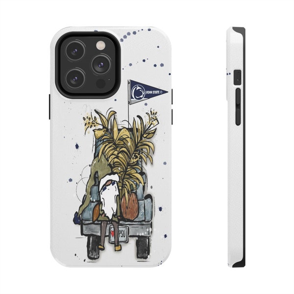 Penn State University, Nittany Lions, PSU, Happy Valley, We Are, College Football, Game Day, Tailgating, Gnome, Custom Tough Phone Case