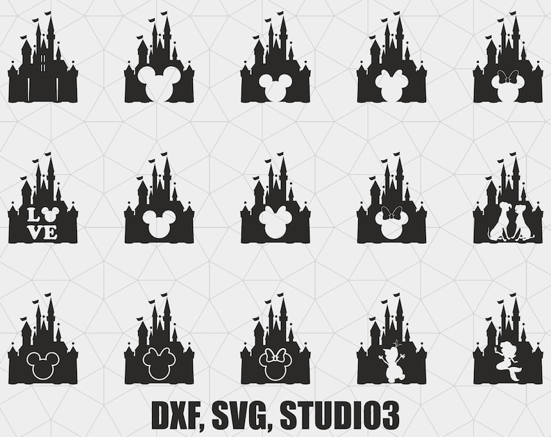 Free Free 316 Vector Disney Castle Silhouette Svg SVG PNG EPS DXF File