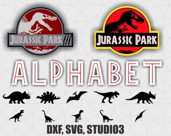 jurassic park svg etsy