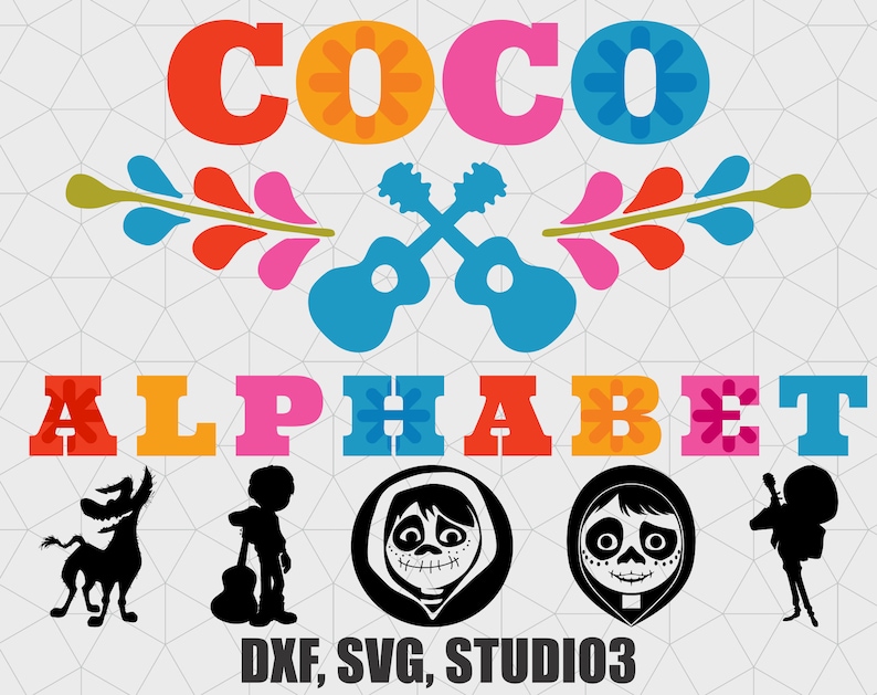 Free Free 344 Disney Coco Svg Free SVG PNG EPS DXF File