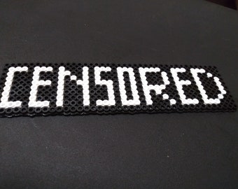 Censored Bar Etsy