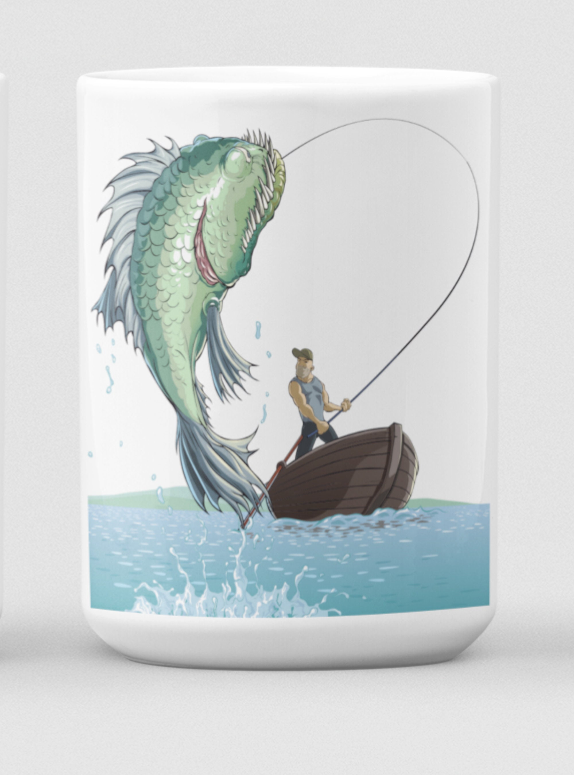Personalized fisherman gift Gifts for men Fishing coffee Etsy