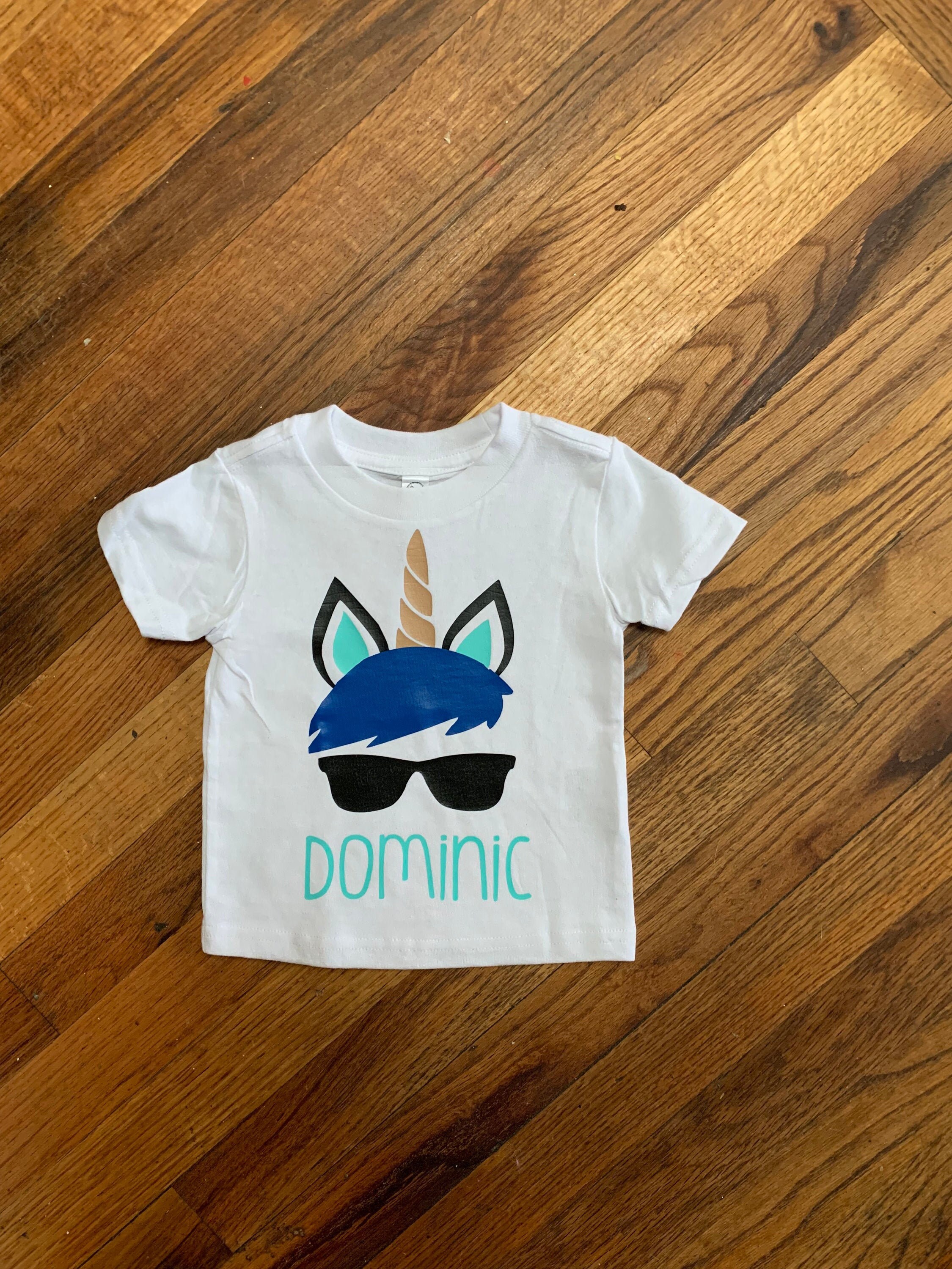 Boy Unicorn Shirt Unicorn Birthday Brother Party shirt Etsy
