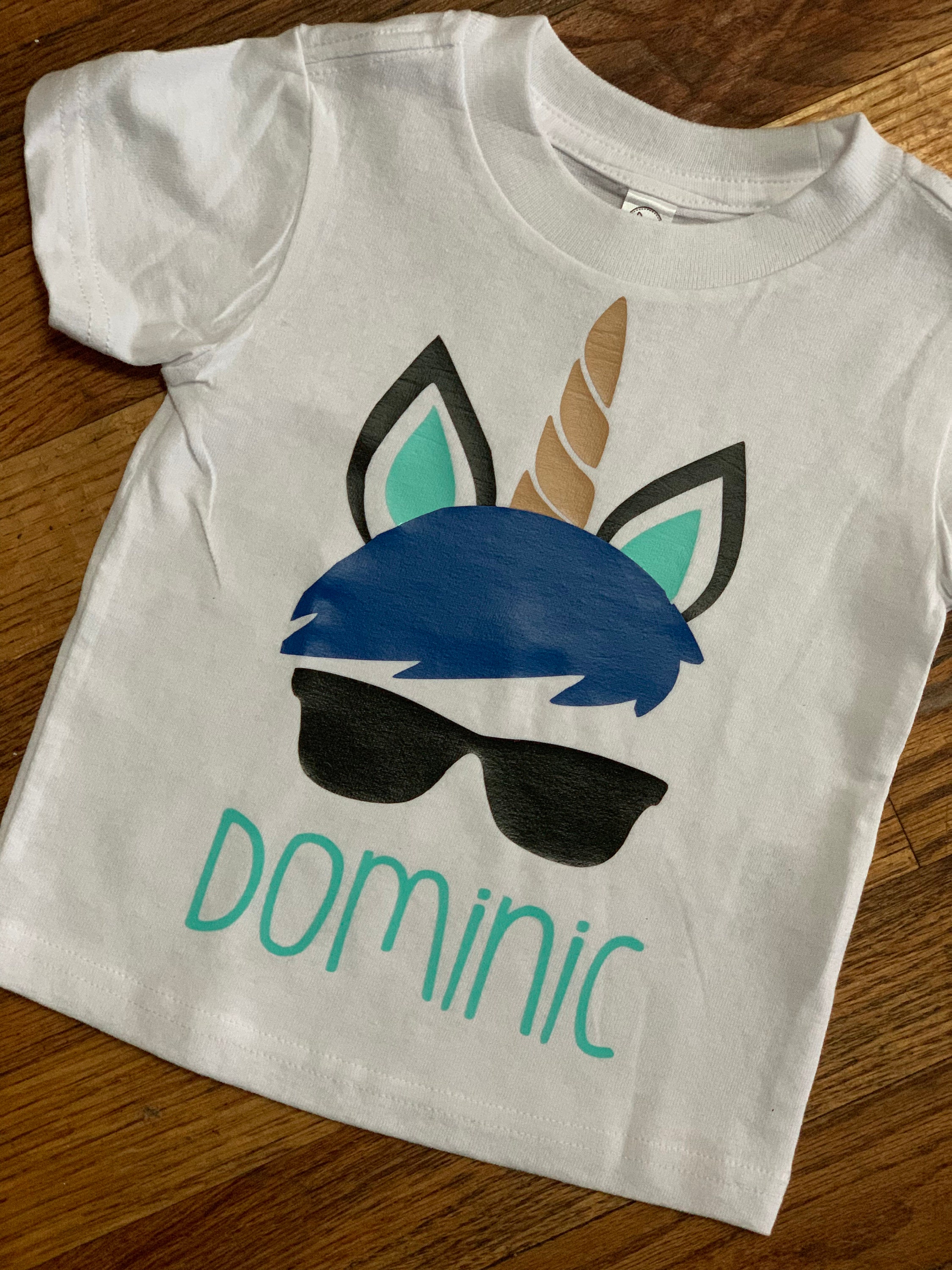 Boy Unicorn Shirt Unicorn Birthday Brother Party shirt Etsy