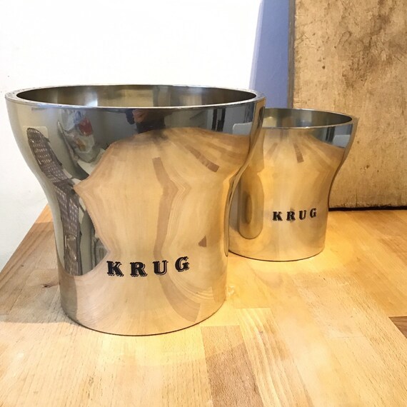 KruG prestige champagne bucket/ KRUG ice bucket/ Krug Cooler Etsy