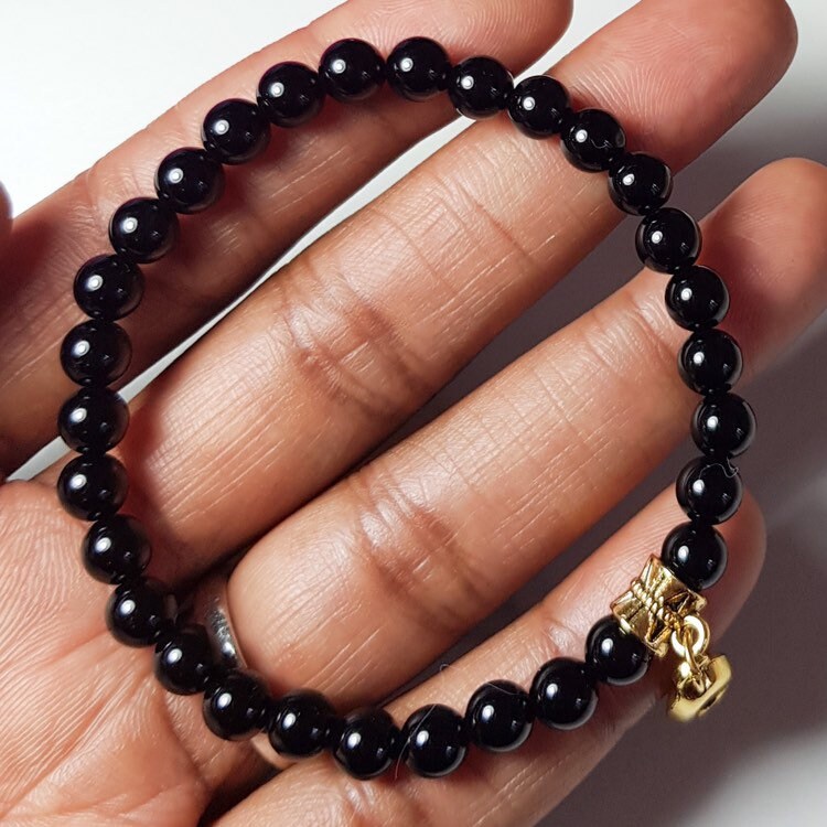 Bracelet Onyx Etsy
