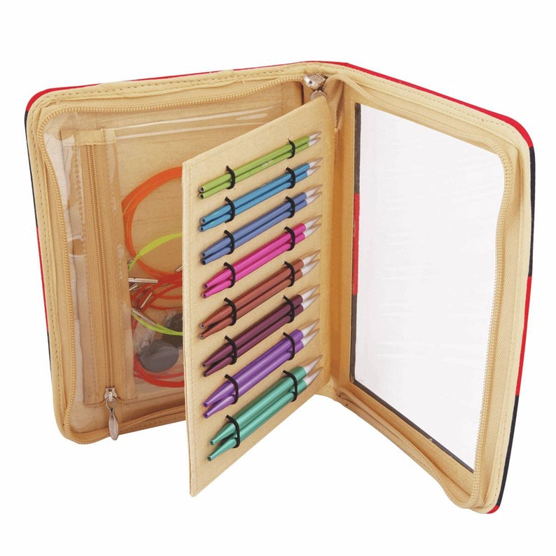 Knitpro Zing Interchangeable Circular Knitting Needle Deluxe Etsy