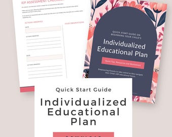 Empower Your IEP Journey: A Parent’s Guide to Success with Tips, Resources to Advocate Like a Pro - PDF Download