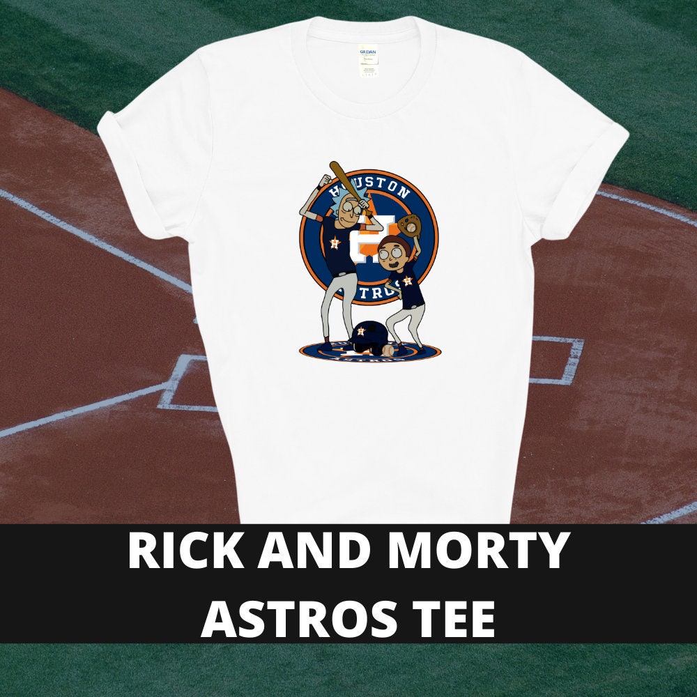 Houston Baseball Tee Rick and Morty 