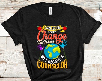 School Psychologist School Counselor Shirt, Camp Counselor Gift For Social Worker, A Thoughtful Therapist Gift For A Social Worker/Counselor