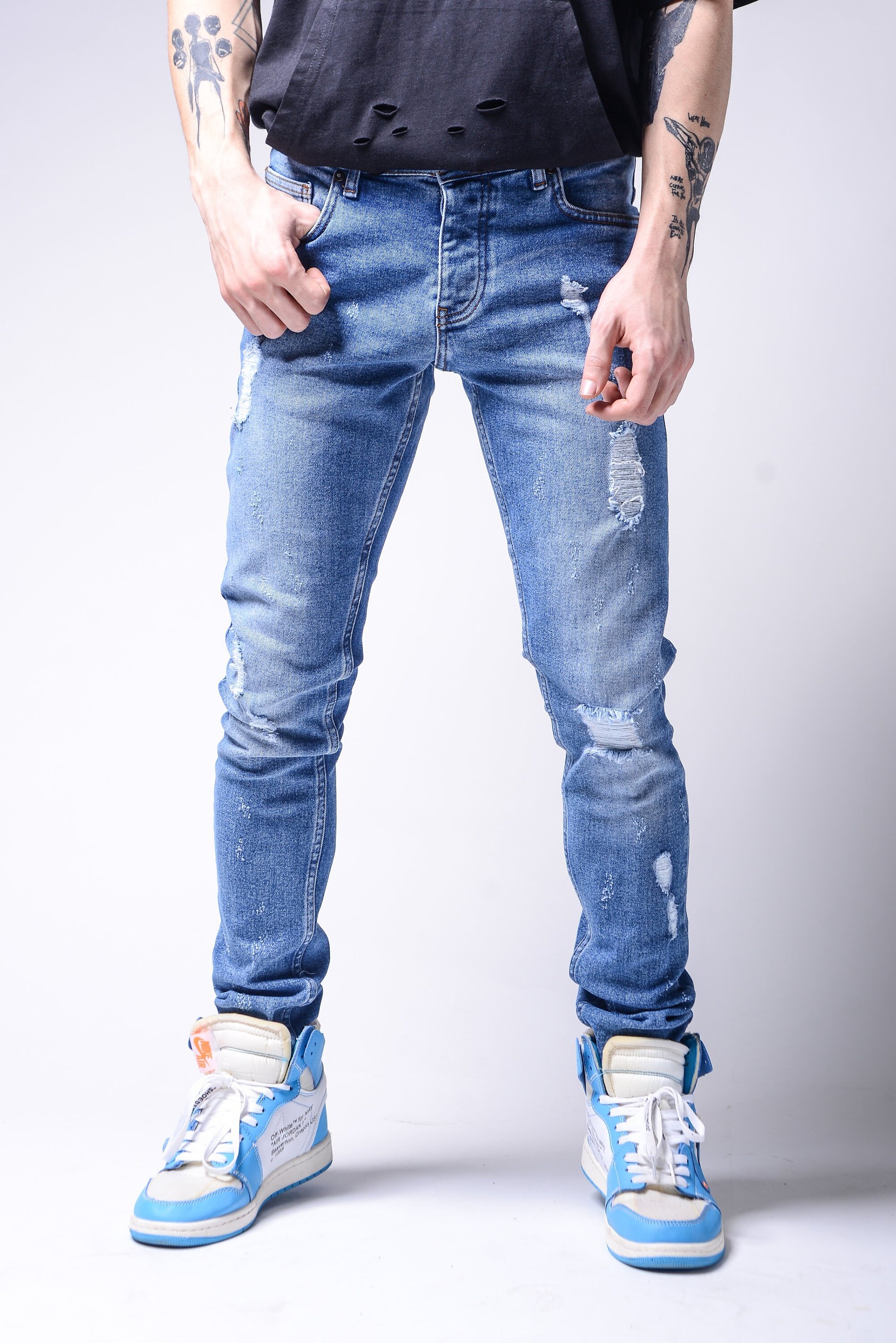 Light Blue Jeans 4679 | Etsy