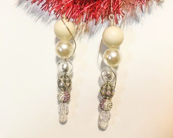 Icicle Ornament Set D