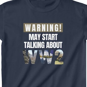 Kids WW2 Shirts, Funny World War 2 Gifts, WW2 Gifts, WW2 T Shirt, Ww2 Lover Gift, History Gifts For Him, Funny Military Gift, Wwii Shirt