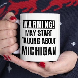 Michigan Mug Funny Michigan Gifts | Michigan Love Coffee Mug | Michigan Roots Gift | Michigan Home State | Michigan Resident Gift