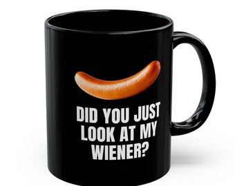 Taza divertida con forma de perrito caliente - Regalo de broma, taza de café sarcástica