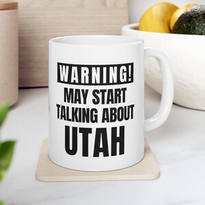 Utah Mug Funny Utah Gifts | Utah Love Coffee Mug | Utah Roots Gift | Utah Home State | Utah Resident Gift