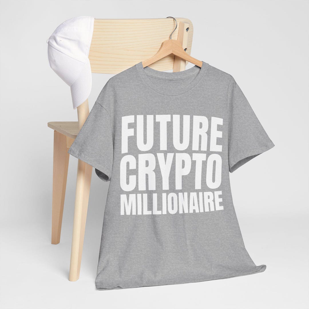 Future Crypto Millionaire Shirt, Cryptocurrency Gift - Etsy