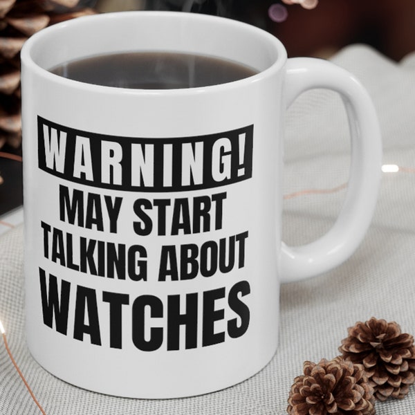 Watch Lover Gift, Watch Mug, Watch Lover Mugs, Funny Watch Gifts, Automatic Watch, Vintage Watch Mug, Swiss Watches Cup,