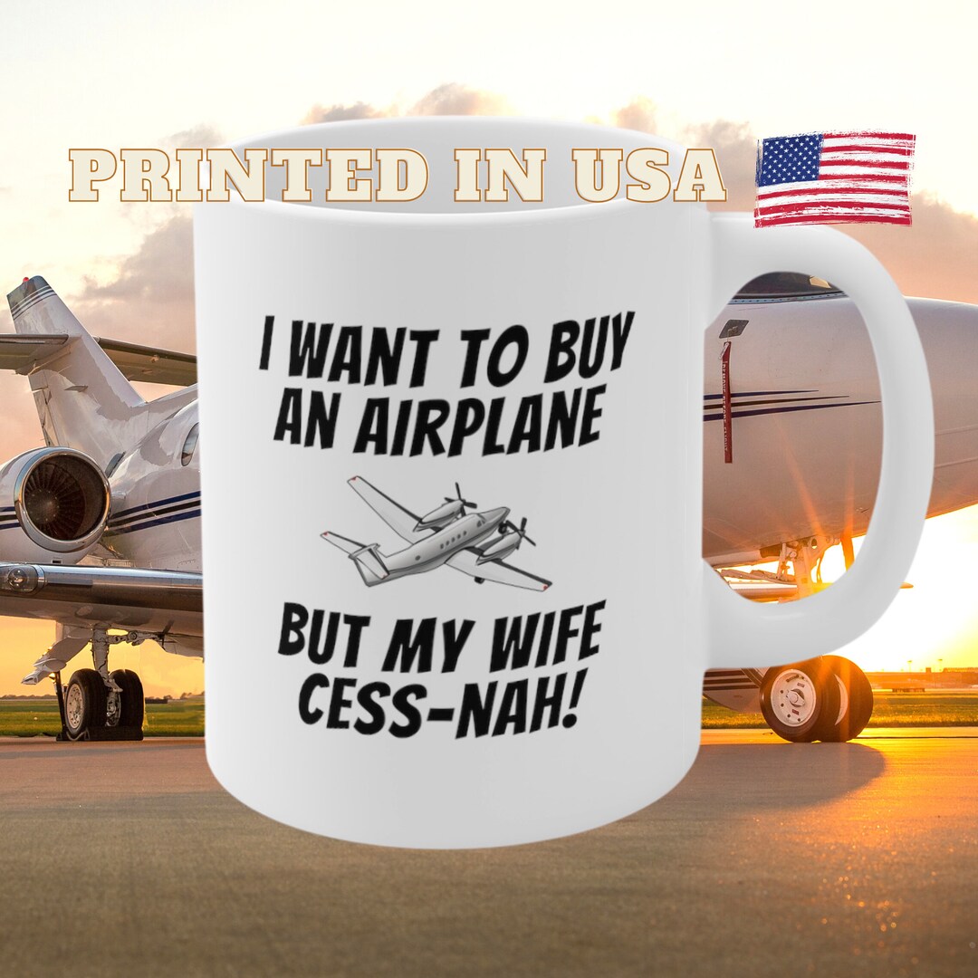 Lustige Pilot Becher, Flugzeug Geschenk, FlugzeugEnthusiasten
