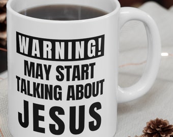 Funny Jesus Mug, Jesus Gifts, Christianity Gift, Gifts For Christians, Christian Gifts, Christian Mugs, Religious Gifts