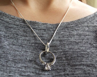 Ring Holder Necklace Wedding Ring 