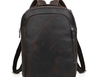 The Sten Backpack | Small Genuine Leather Backpack