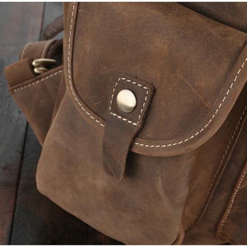 The Asmund Backpack Genuine Leather Rucksack image 8