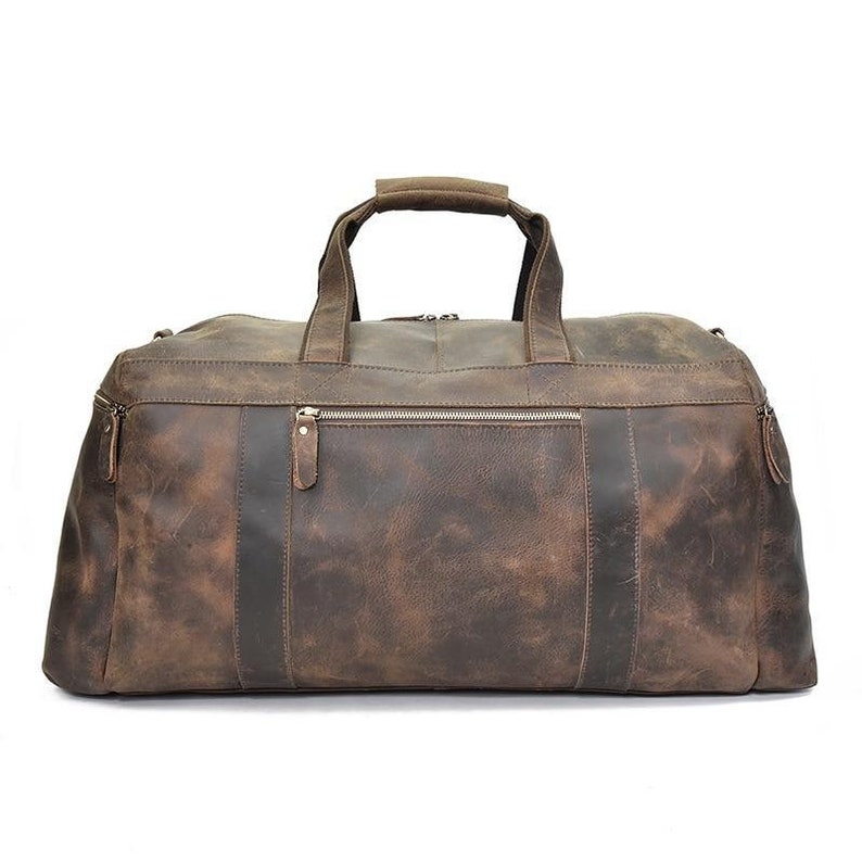 The Colden Duffle Bag Large Capacity Leather Weekender image 1
