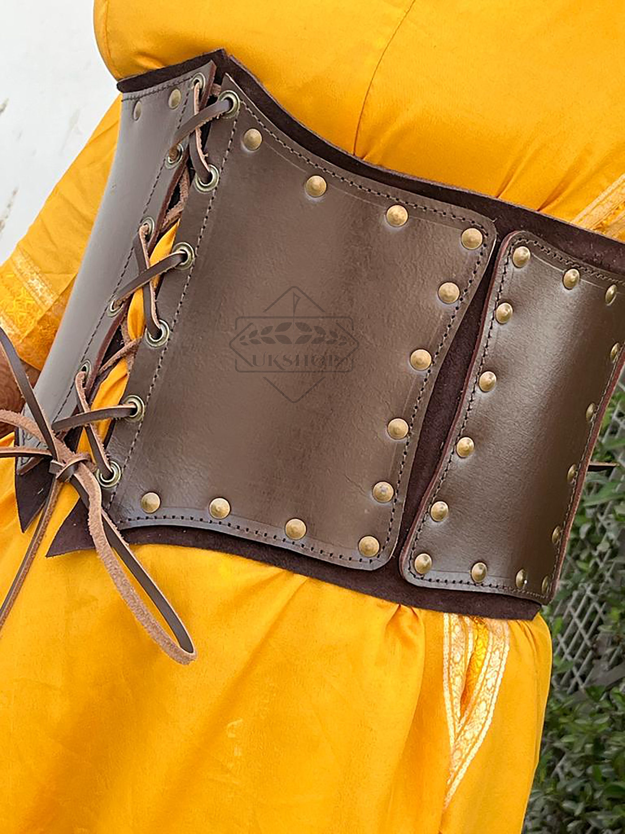 Medieval Corset Belt Underbust Leather Corset Belt Retro Gothic Corset  Belt, Halloween Gift -  Canada