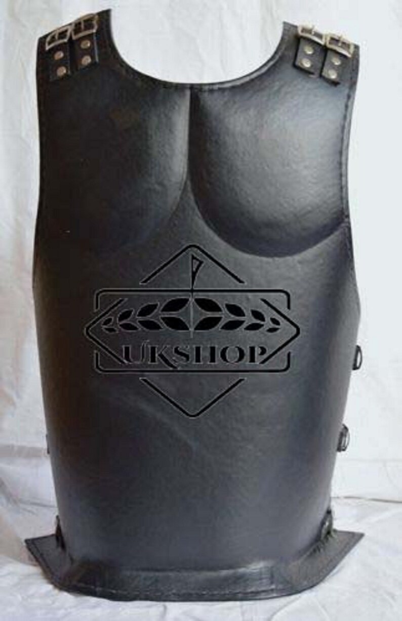 New Breast Plate Leather finish Medieval Roman CHESTPLATE Etsy