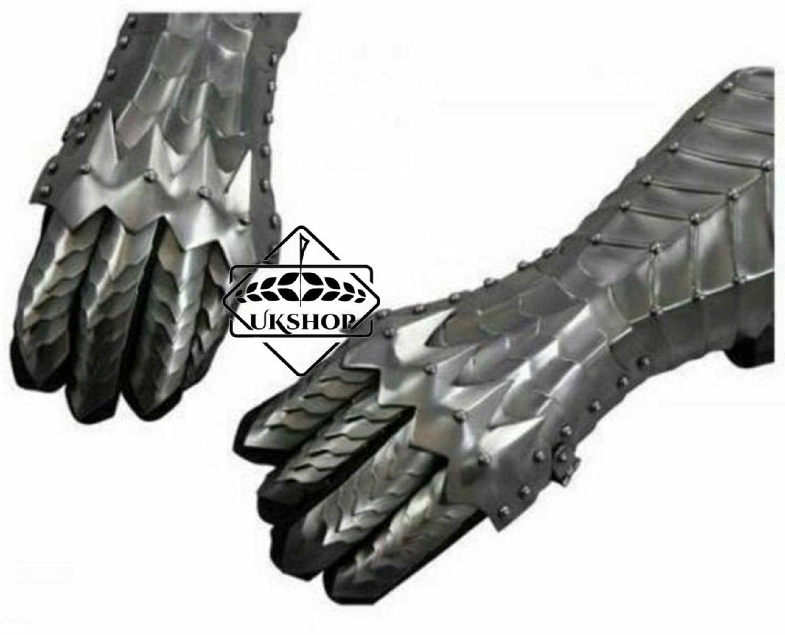 Nazgul Gauntlets steel Gauntlets Steel Medieval armor Lord of Etsy