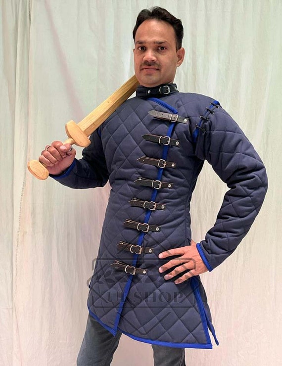 Medieval Costume Gambeson Thick Padded Armor Gambeson, UKE-246 Easter Gift  