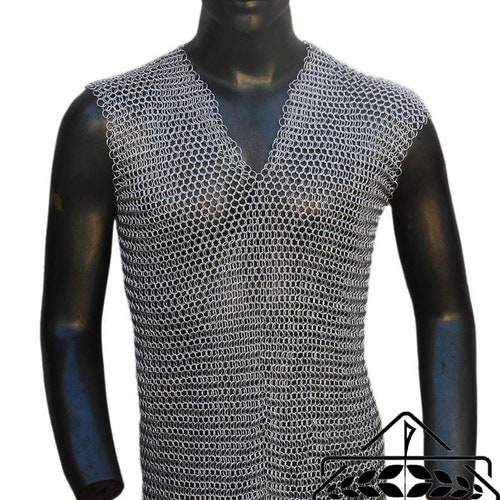 Aluminium Butted Chainmail Sleeveless Shirt Christmas Gift - Etsy
