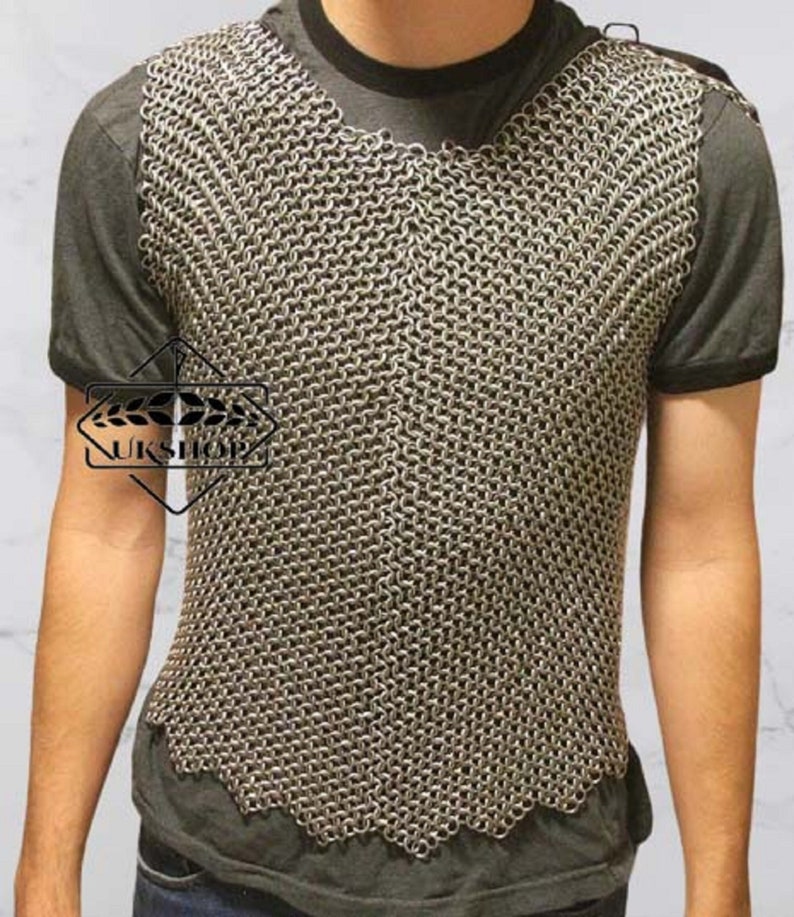 Aluminium Butted Chainmail Shirt Sleeveless For Christmas Gift Aluminium Butted Chainmail Shirt Sleeveless For Christmas Gift
