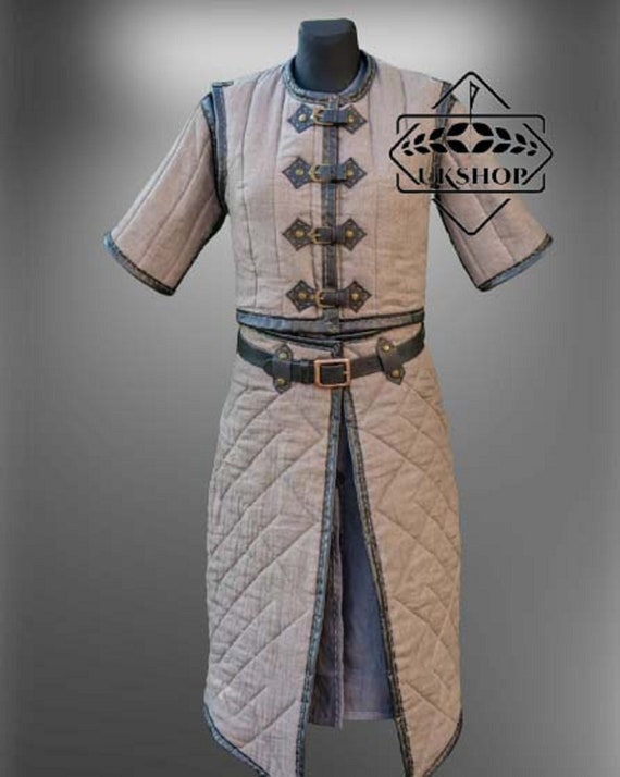 Details about Medieval gambeson in standard sizes Black coler Halloween Gift Details about Medieval gambeson in standard sizes Black coler Halloween Gift