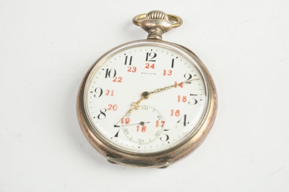 Pocket watch, Zenith, function guaranteed - image 1