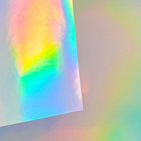 A4 Printable Holographic Sticker Paper Sticker Sheet Sparkly - Etsy