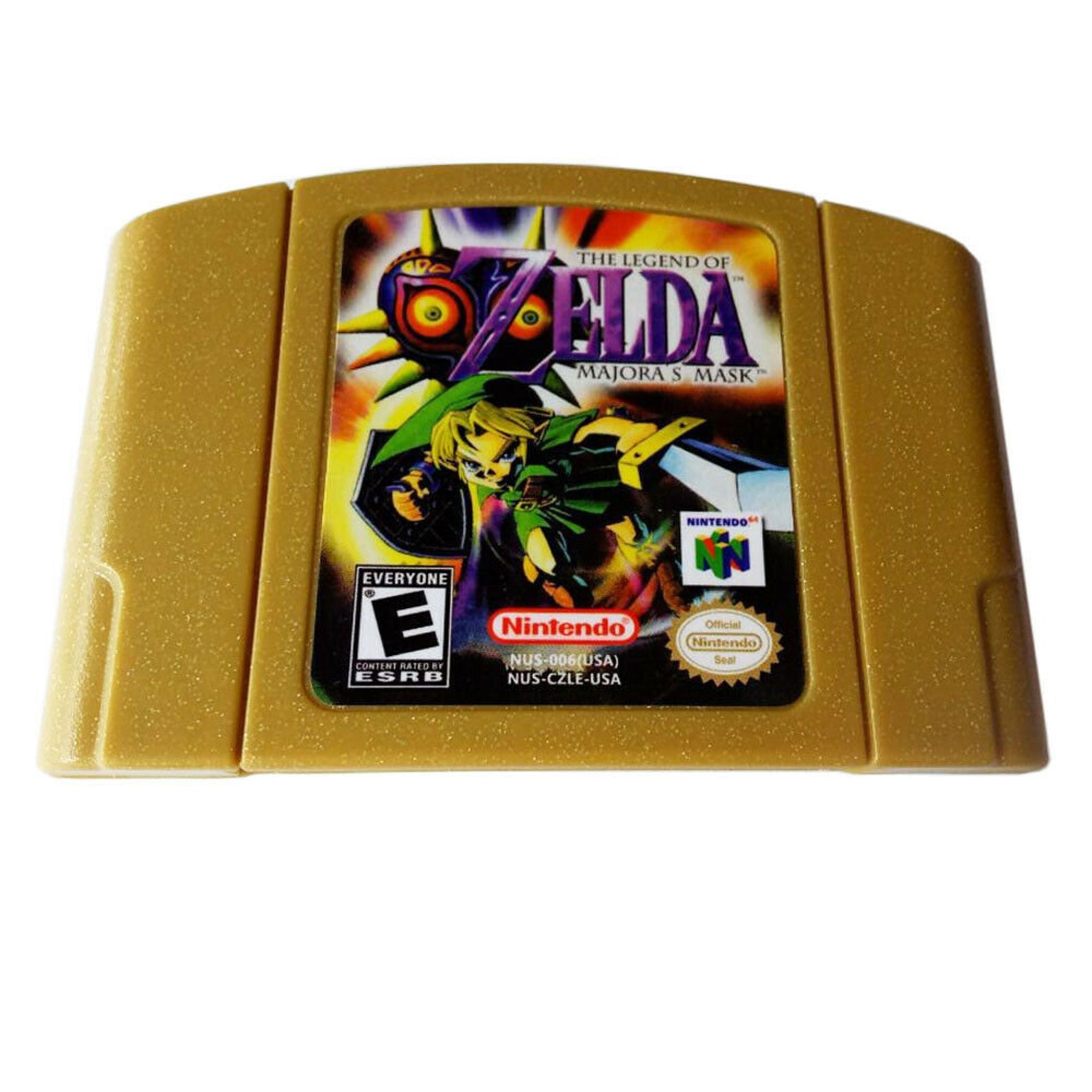 N64 The Legend of Zelda Majoras Mask Video Game Cartridge Fan Etsy