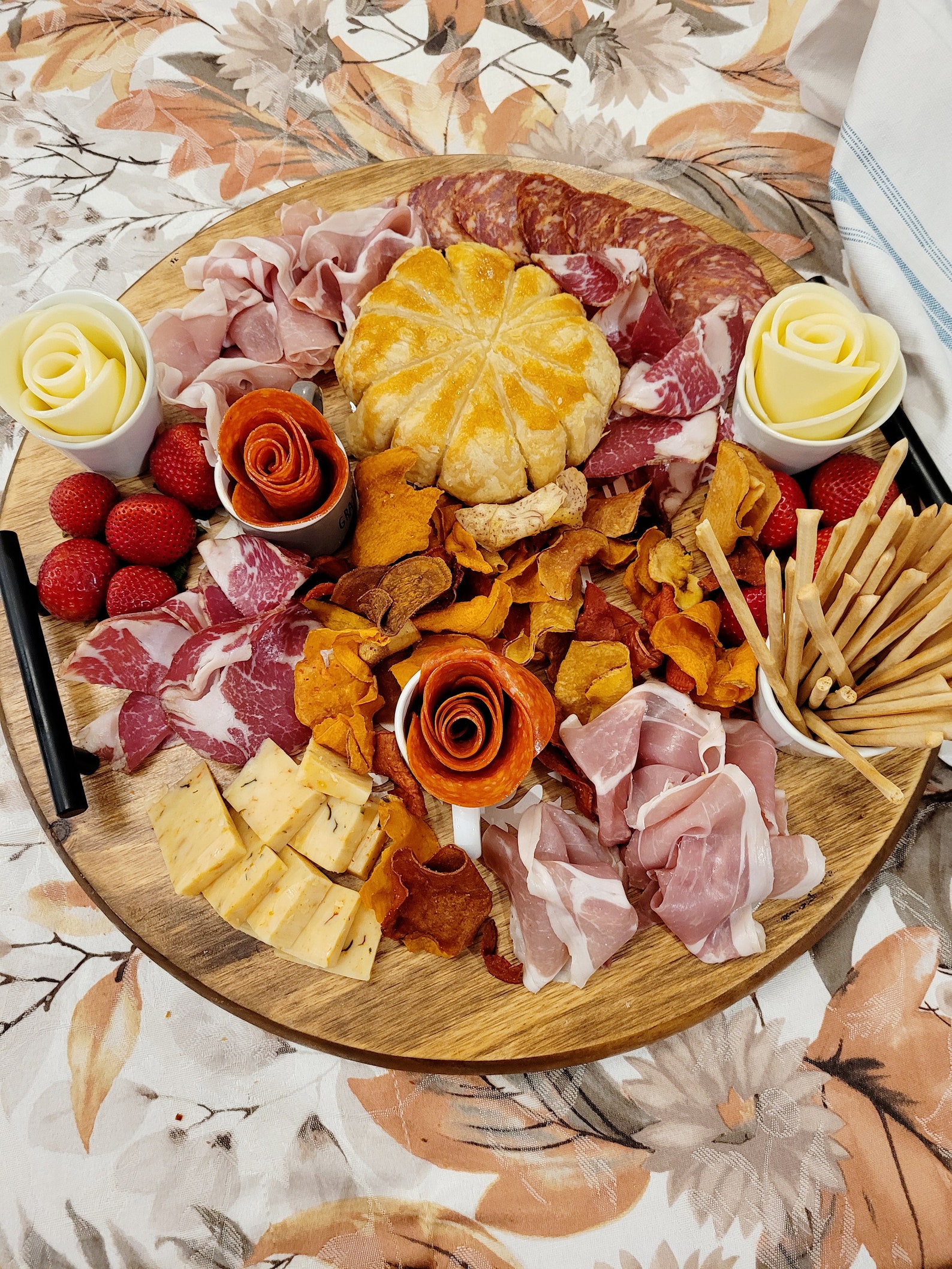 Charcuterie Board Round 18 Extra Large Charcuterie - Etsy